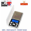 Mini Digital Electronic Pocket Jewellery Weighing Scales 0.01G to 200g