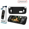 Black Silicone Protective Shell Case Cover For Valve Steam Deck Console
