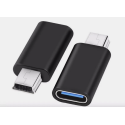 USB C Type-C Female to Mini USB Male Charge Data Sync Adapter Converter OTG