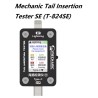 Mechanic T824 SE Mobile Phone Tail Insertion Detector Automatic Tail Plug Tester For Lightning  / Type-C