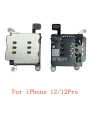 Replacement Dual Sim Card simcard Reader Slot Flex Apple Iphone 12/12 Pro